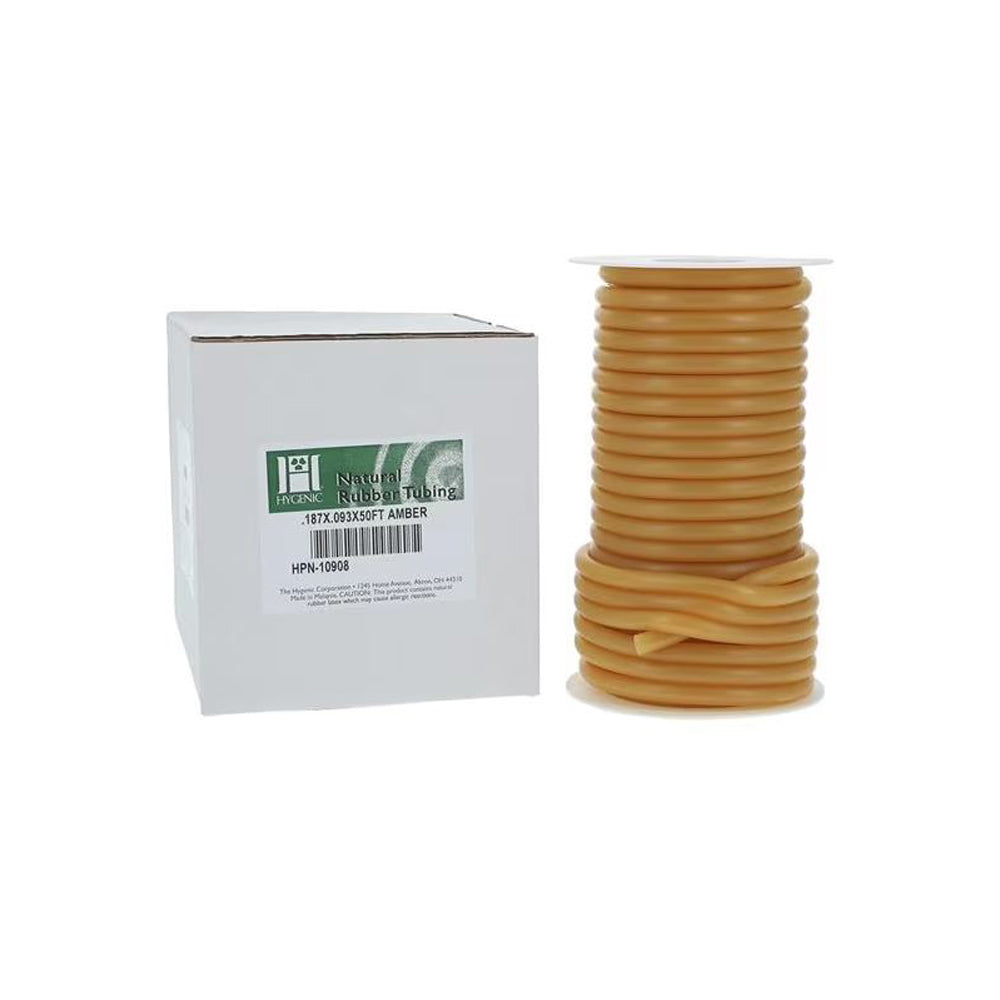 Coltene Hygenic Natural Rubber Tubing #676 - Amber, 3/16 Bx3/32 W, 50 Ft, Single Tubing Coltene Hygenic Natural Rubber Tubing #676 - Amber, 3/16 Bx3/32 W, 50 Ft, Single Tubing